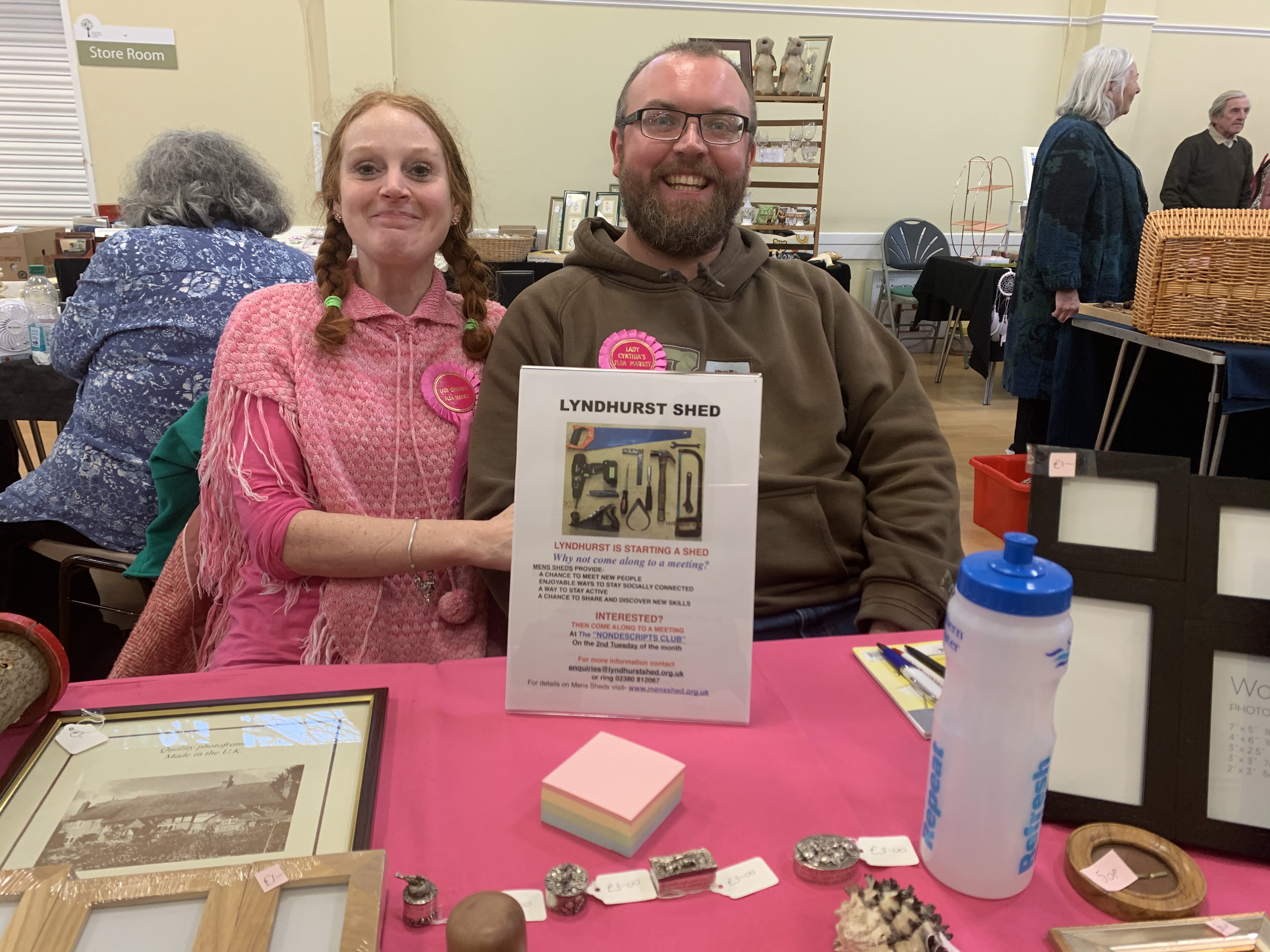 fundraising at the Flea Market